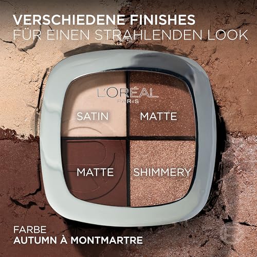 L'Oréal Paris Rendez-Vous Couleur Eye & Cheek Quad, All-in-One Make-up Palette für Augen & Wangen, Matte bis metallische Finishes… – Ansicht 3