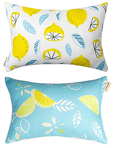 small yellow cushions