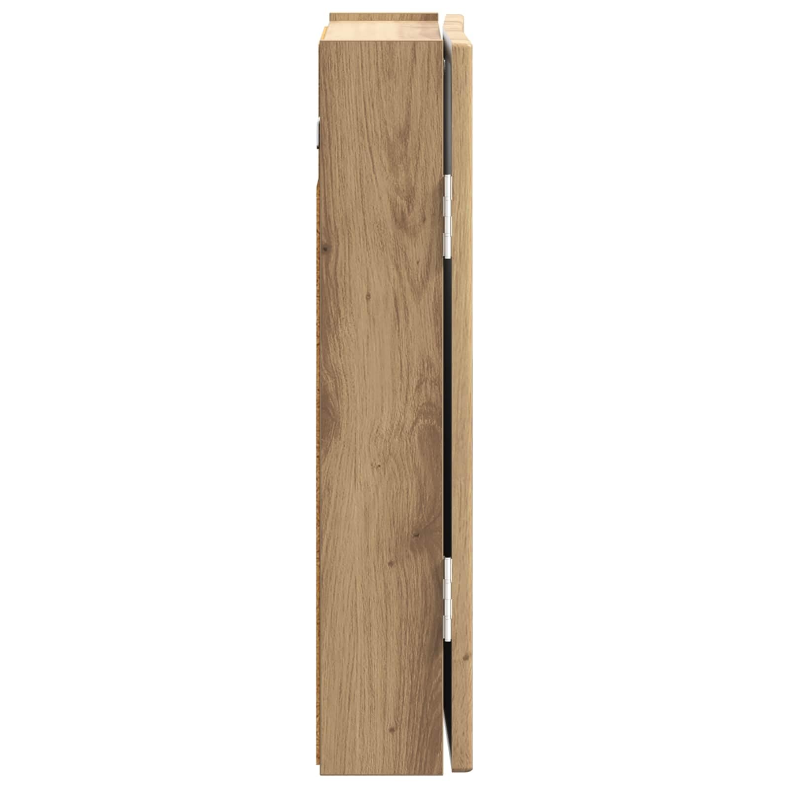 Dartboard Schrank ARNHEM Artisan-Eiche 52,5 x 10,5 x 53,5 cm,Dart-Rückwände,896674