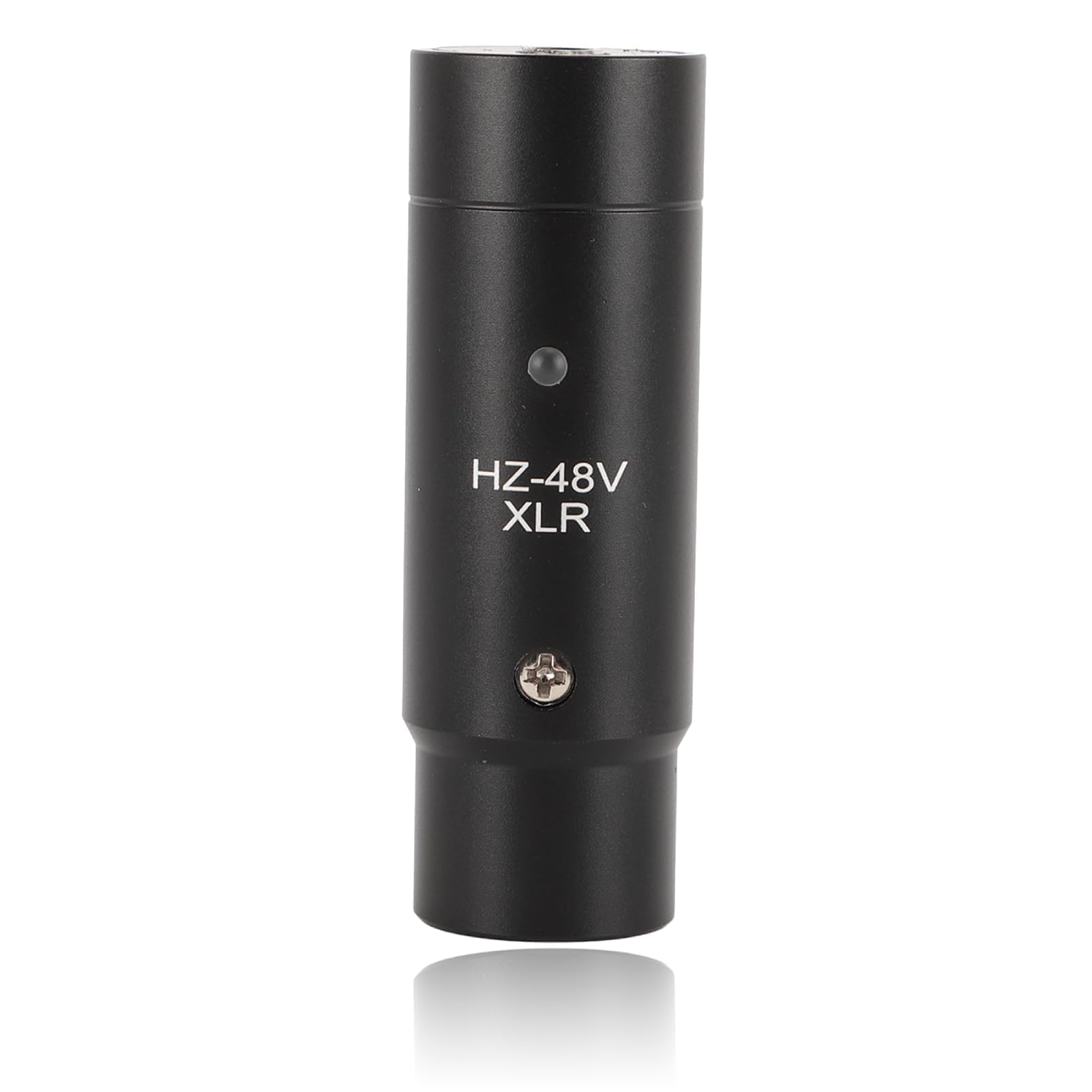 Adaptateur Microphone à Alimentation Fantôme 48 V vers XLR Mâle, Interface XLR 3 Broches, pour écouteurs, Micros Lavalier, Micros à Condensateur D'instrument