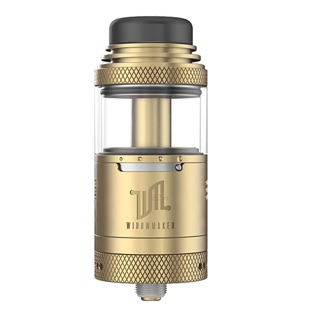 Vandy Vape Widowmaker RTA Selbstwickler Tankverdampfer, Nikotinfrei (gold)