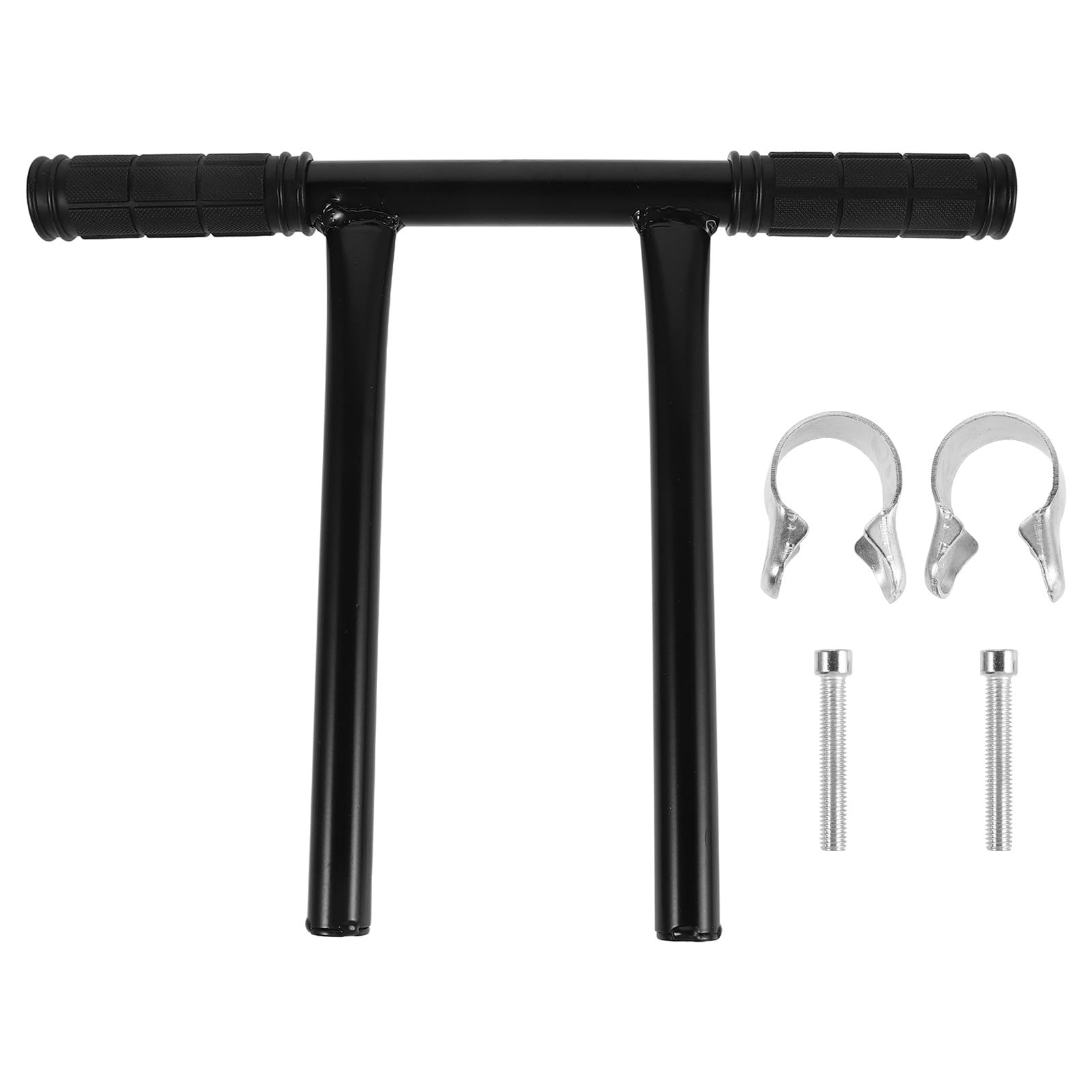 Lurrose Rallonge de guidon pour poussette, rallonge de poignée en métal, accoudoir universel pour poussette, barre de soutien pour parents de grande taille, 32 mm