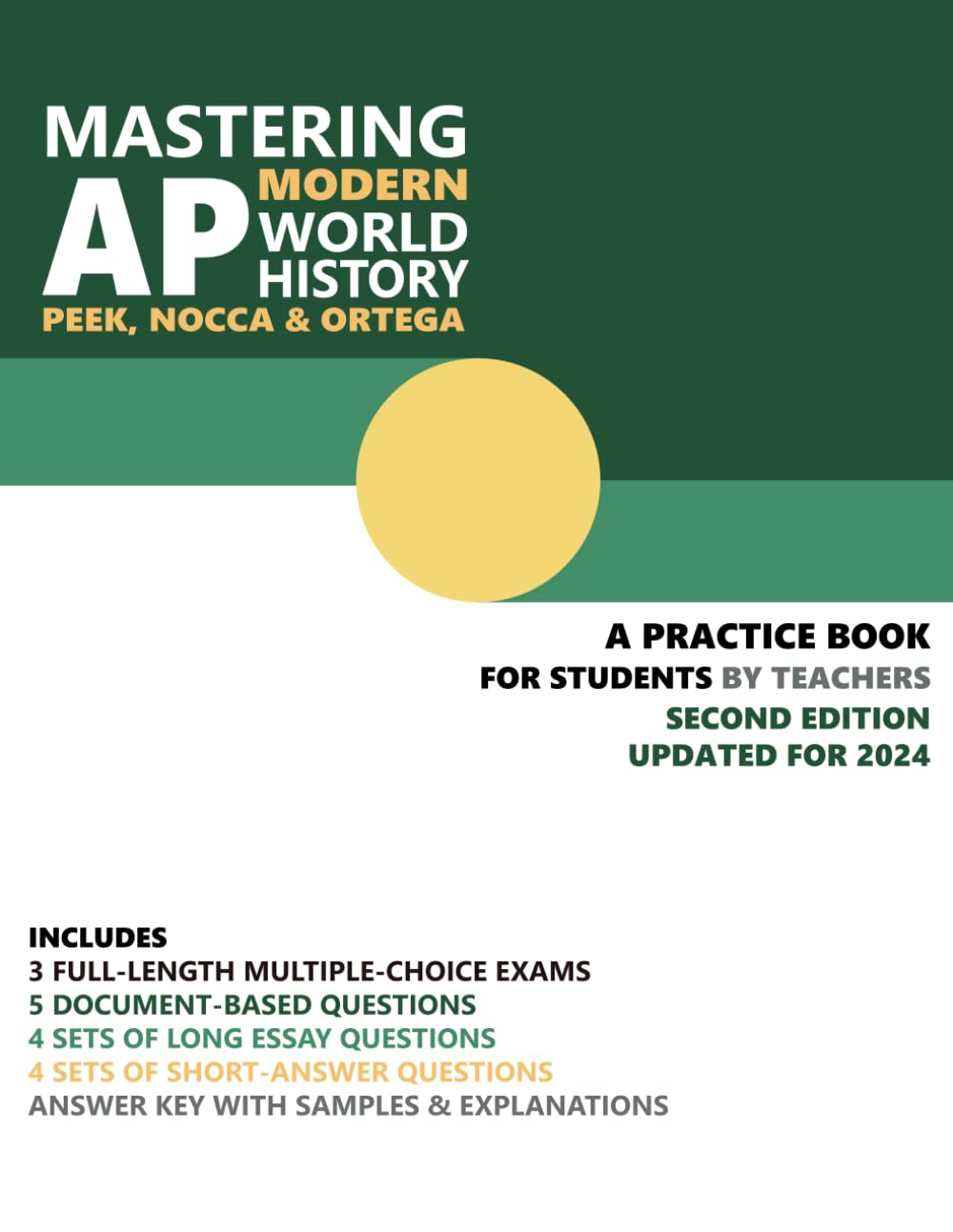Mastering AP Modern World History: A Practice Book for Students (by Teachers) Updated for 2024