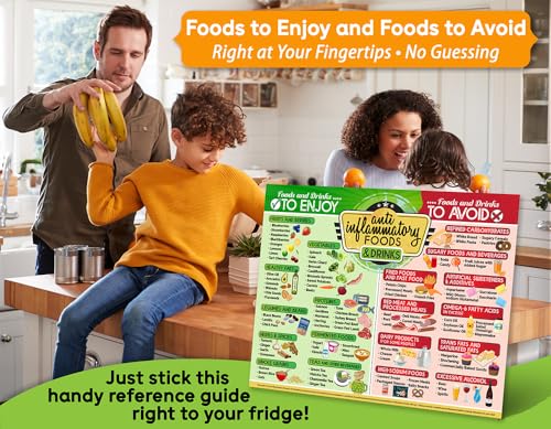 Gráfico Magnético de Alimentos Antiinflamatorios para Adultos miniatura 6