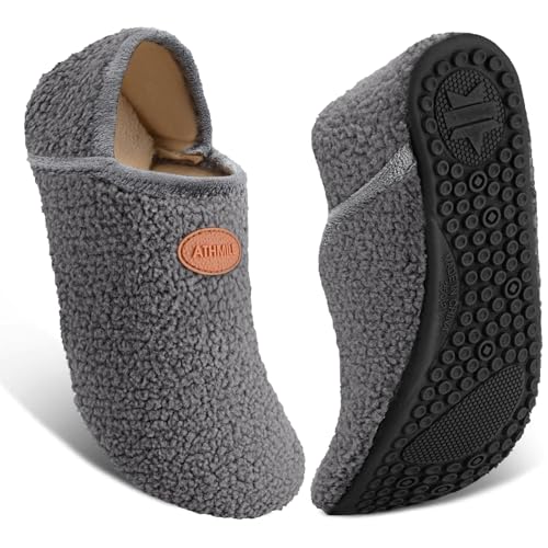 ATHMILE Microfiber Barefoot Slippers