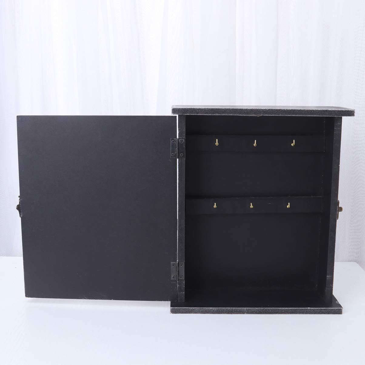 VILLCASE Portachiavi Decorativo Da Parete in Legno Anticato Per Organizzare Le Chiavi