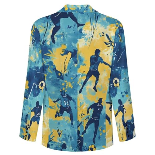 Camouflage Soccer Players Balls Classic Suits Blazer for Men Business Tuxedo Jacket Sport Coat Two Buttons4