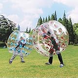 SZCQ Inflatable Bumper ONE Ball 1.2M/4ft Diameter Kids Bubble Soccer Balls Blow Up Toy Playground Balls Human Hamster Knocker Ball Outdoor Zorb Balls
