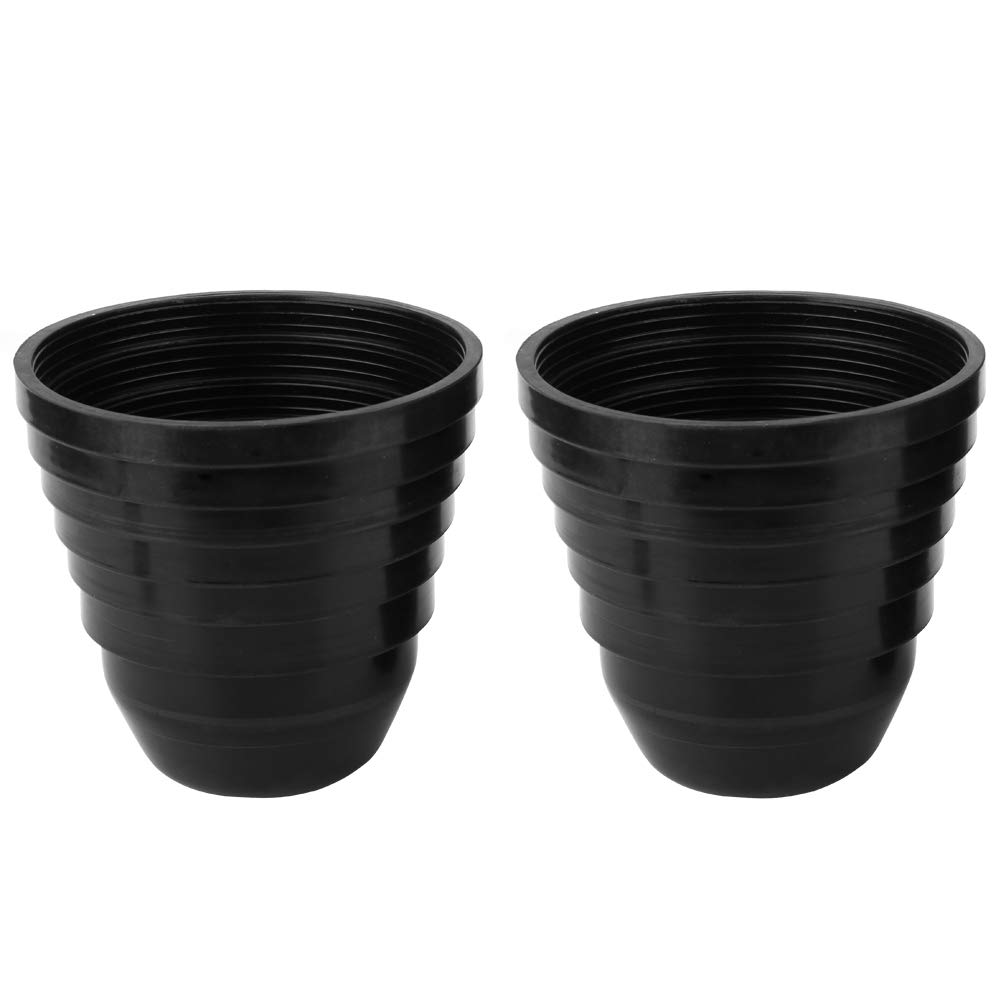 KIMISS Coperture Antipolvere per Fari Auto, 95 Mm 3,74 Pollici Tappo Parapolvere per Auto Universale in Gomma Impermeabile Antipolvere Regolabile per Kit di Conversione LED (Confezione da 2)