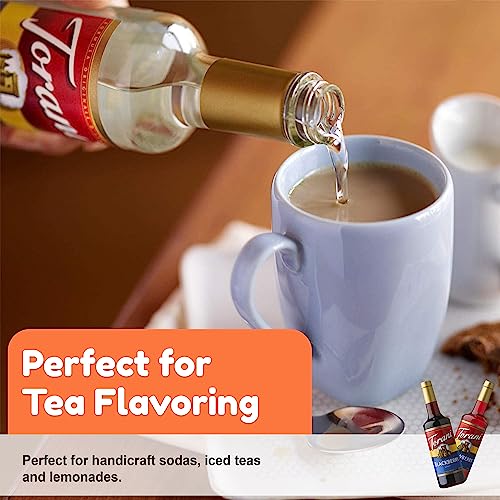 Fruit Bowl Syrup 6 Pack, Raspberry, Strawberry, Blackberry, Cherry, Orange And Peach Italian Soda Flavors #TOP3