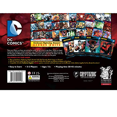 DC Deck-Building Game: Heroes Unite juego de mesa miniatura 6
