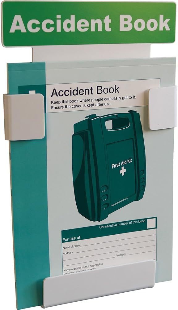 Safety First Aid Group Accident Book Station with Accident Book (A4)