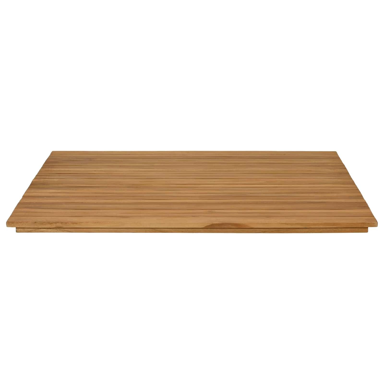 Piano del tavolo in legno massiccio, 90 x 90 x 3,5 cm, quadrato