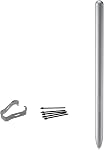 Onglet Galaxy S10 FE Stylo S pour Samsung Galaxy Tab S10 FE Remplacement du stylo Stylus + Gratuit 5 Conseils pour Samsung Galaxy Tab S10 FE Plus Stylos (argent)