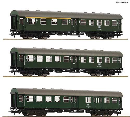 Preisvergleich Produktbild Roco 74184 H0 3er-Set Umbauwgen der DB