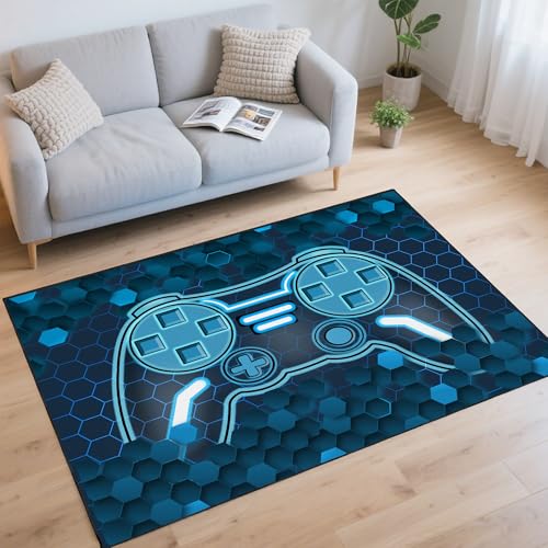 Tapete decorativo gamer 3'x5' con base antideslizante miniatura 2
