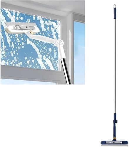 [Cociliye]L���^ �����p���N���[�i�[ �X�N�C�W�[ 2in1���@�� �O�Ǒ|���u���V 360�x��]�Ŏ��p�Ȃ� 24.5cm���L�w�b�h | �@���E���؂��̌^�Ő��Ղ��c���� ���ʃK���X�N���[�i�[ | �L�k�|�[�� ���O���\ �����|�� �K���X/��/��/