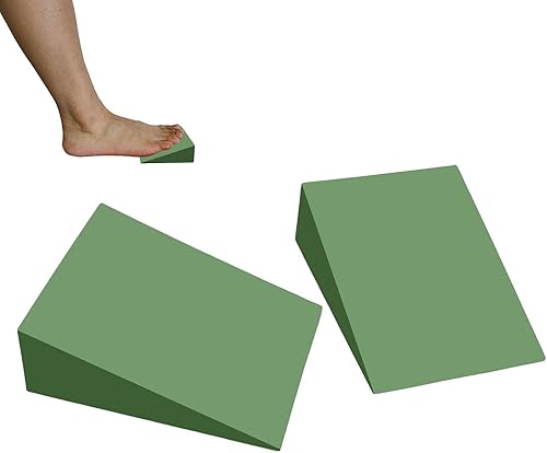 Miniatura 6 de Tabla inclinada de espuma  Cuña de espuma de yoga  Estirador de pantorrilla para sentadillas de yoga  Mejora la fuerza de la parte inferior de la