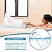 Waterproof Leg Cast Cover for Shower, Adult Half Leg Cast Protector and Watertight Plastic Protection Reusable Seal for Broken Leg Knee Foot Ankle Wound -Adult Leg Size(24 Inches)