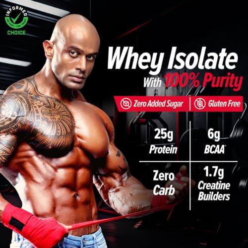 Image of GNC AMP Pure Isolate | 4 lbs | Boosts Performance | Increases Strength & Muscles | DigeZyme For Easy Digestion | Informed Choice Certified | 25g Protein | 6g BCAA | Vanilla Custard