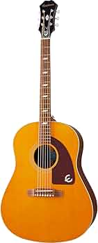 Amazon | Epiphone Masterbilt Texan Antique Natural Aged