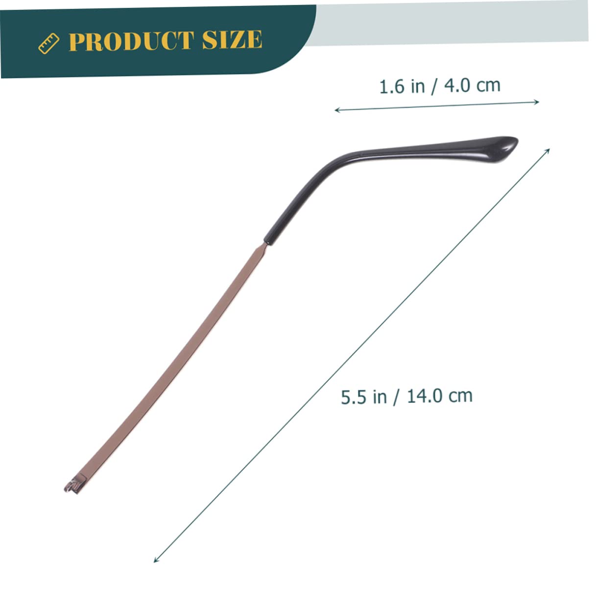 Housoutil 10paires Jambes De Lunettes Universelles Métal De Bras De Lunettes De Remplacement Élégants Pour Style Personnalisé Accessoires Et Confortables Vue
