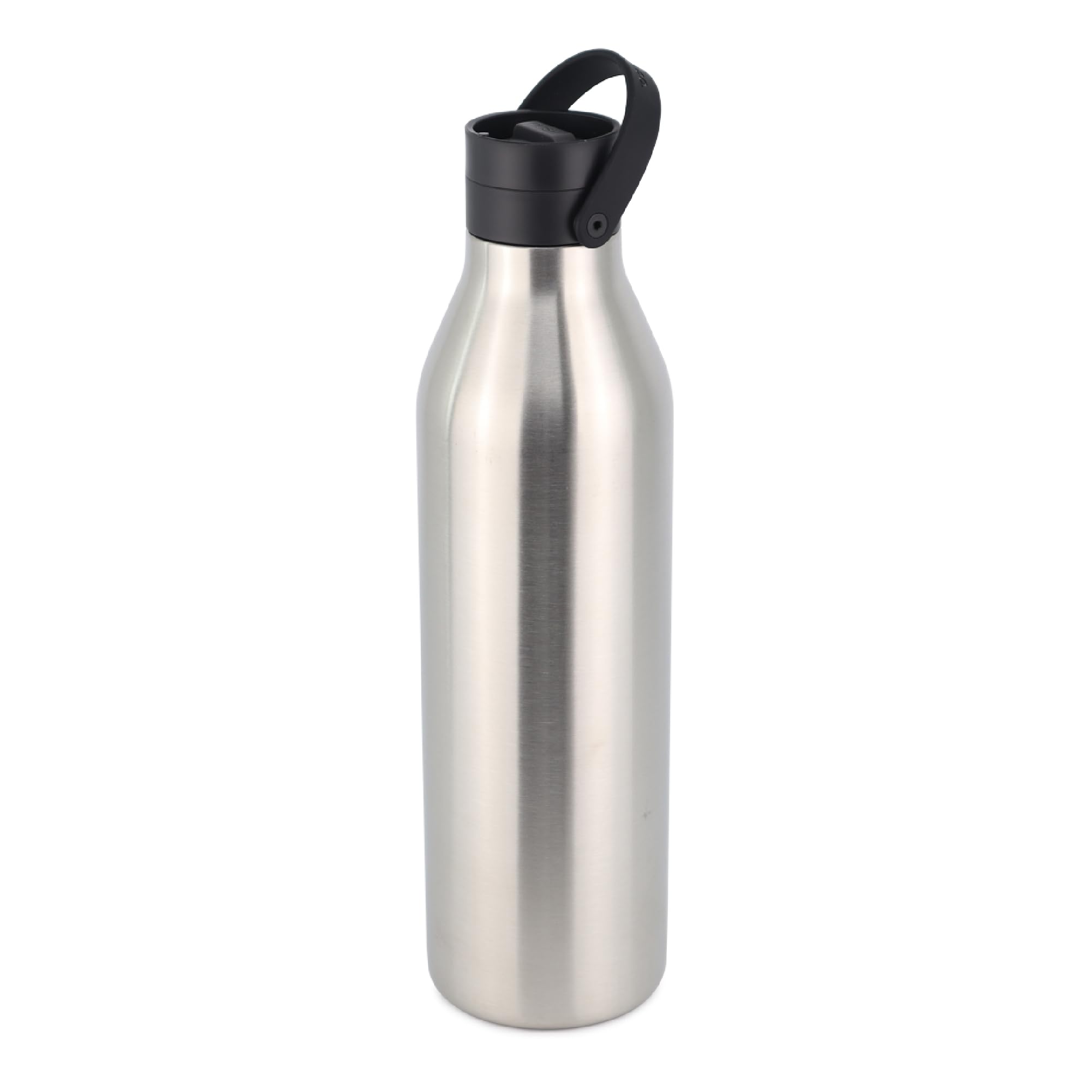 Circular&Co Recycled Stainless Steel Water Bottle 1L โ Uncoated Ink Black โ Reusable, Sustainable & BPA-Free