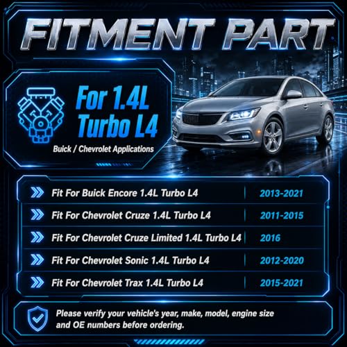 Image of 1.4 Turbo Ecotec LUJ LUV Engine VIN B /C Piston Rings Timing Chain Head Gasket Bearing Valve Kit for Buick Encore Chevy Cruze Sonic Trax 1.4T L4 2011-2021