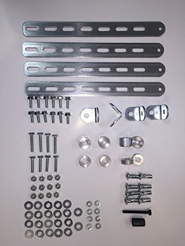 Weatherguard Shelving Mounting Kit with Hardware and Brackets