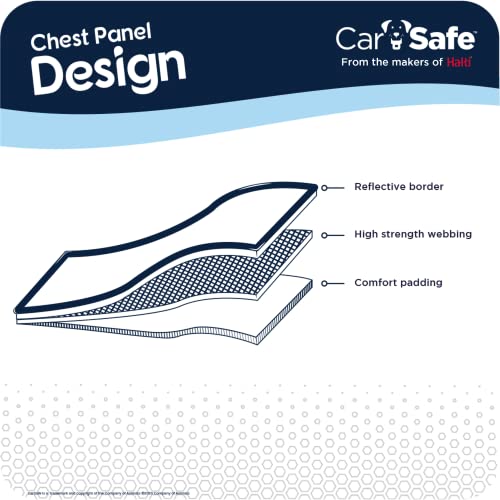 Image of CarSafe Dog Travel Harness - Safely Secure Dog in car, ensures Road Laws and Insurance Terms When Travelling with Your pet. for Toy, Small, Medium and Large Dogs (Size X-Small)