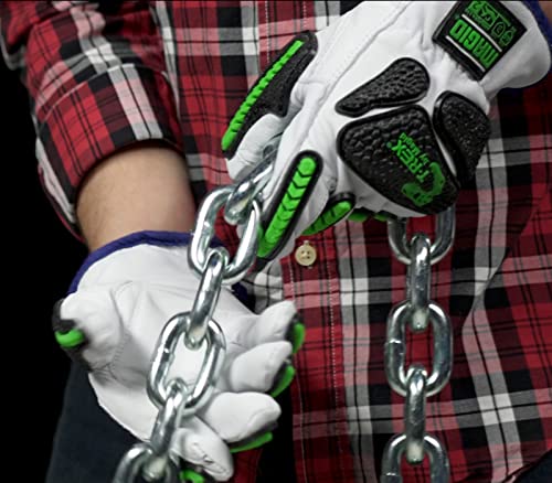 Image of MAGID T-REX Rebel Series ANSI A6 Goatskin para-Aramid Impact Gloves, 6 Pairs, 13 /4XL (TRX814)