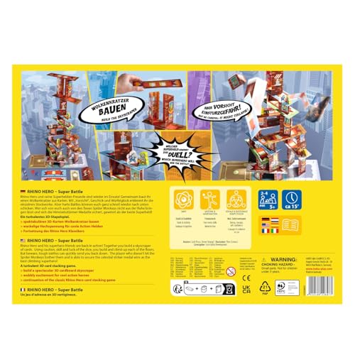 HABA Rhino Hero Super Battle, Multi-color - Image 2