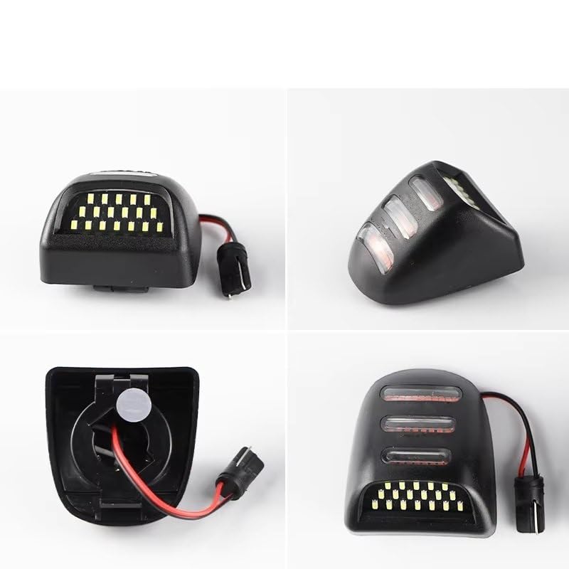 Luz de matrícula para Chevy Silverado de 2 piezas como luces traseras de recambio 4