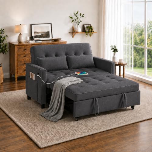 54in 3-in-1 Sleeper Sofa