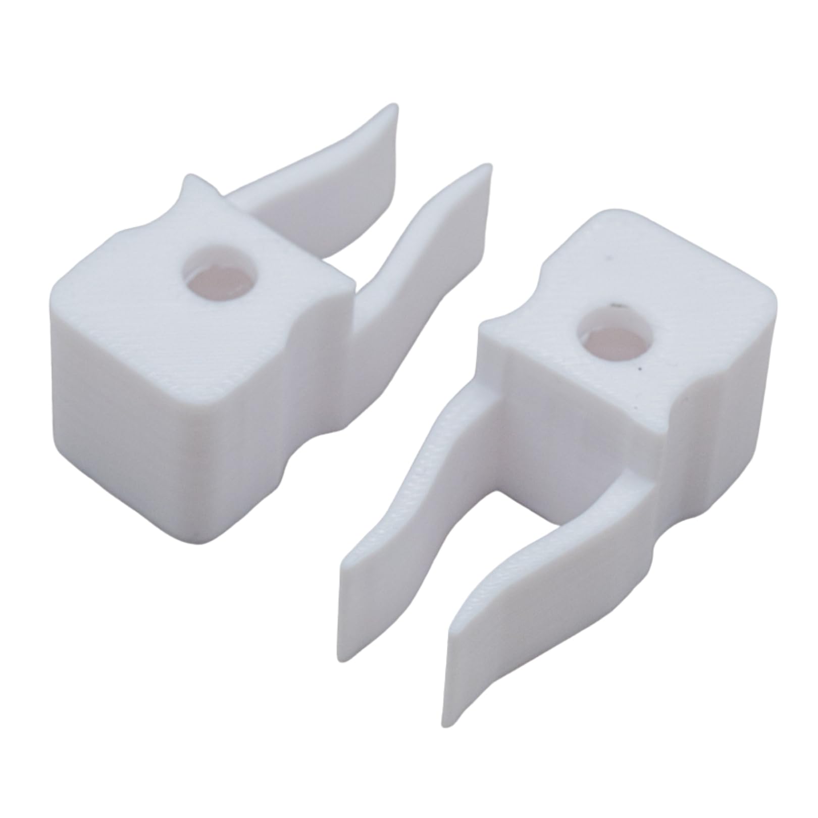 Uleiva White Replacement Sliding Door Stopper Compatible With Ikea Pax Hasvik Grimo Cabinet Door Stopper 128866 (White) Pack Of 2