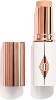 Charlotte Tilbury Unreal Skin Tint & Sheer Glow Hydrating Foundation Stick - Cream Foundation Makeup with Sheer-to-Light Coverage & a Buildable Formula - Blurring, Smoothing & Nourishing