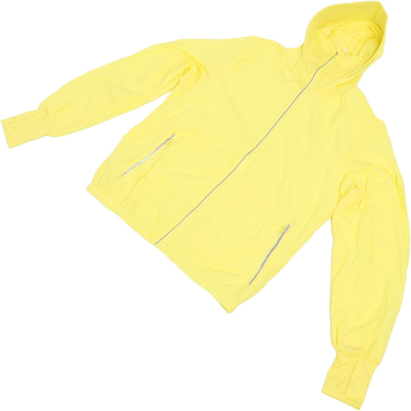 Marhynchus Dual Cooling Fan Air Conditioning Jacket, Yellow Polyester Cooling Clothing for Women, Ideal for Outdoor Gardening and Work (XL)