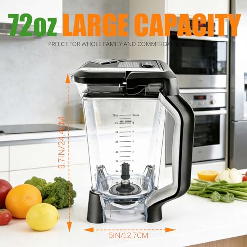 Recipiente con tapa para licuadora Ninja 72oz XL miniatura 2