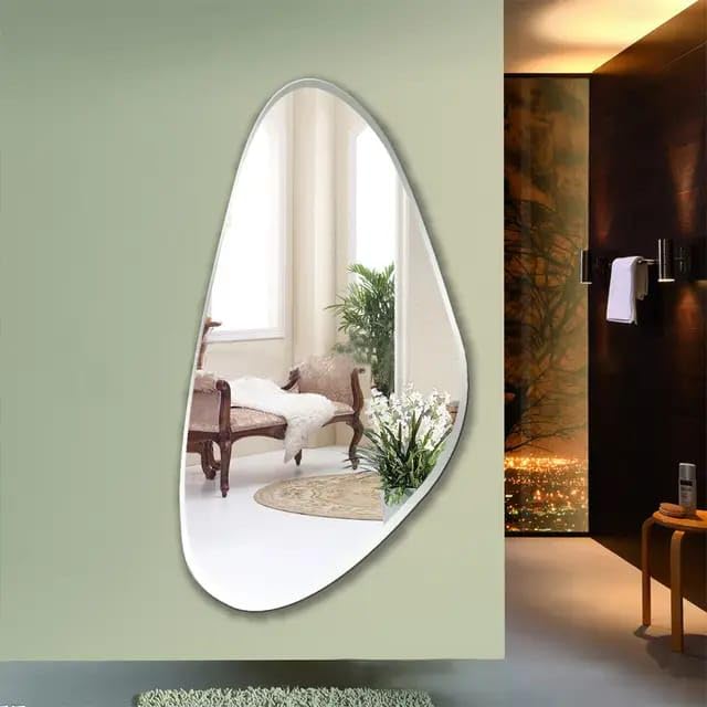 Image of MB41 Decorative Wall Mirror for Bathroom, Living Room, Bedroom, Vanity Mirrors, Makeup (24 x 30 Inch)