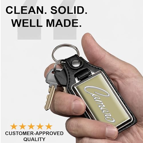 Image of Brotherhood Car Key Chain for Camaro - Classic Models Keychain for Men and Women Gift Key Ring - -