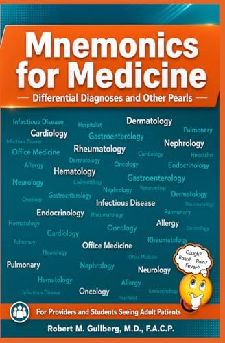 Amazon | Mnemonics for Medicine Differential Diagnoses and Other Pearls ...