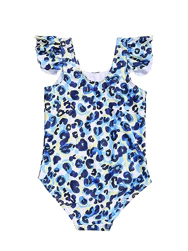 LIZENS Girls Swimwear One Piece Swimsuit Toddler Cute Beach Bathing Suit2