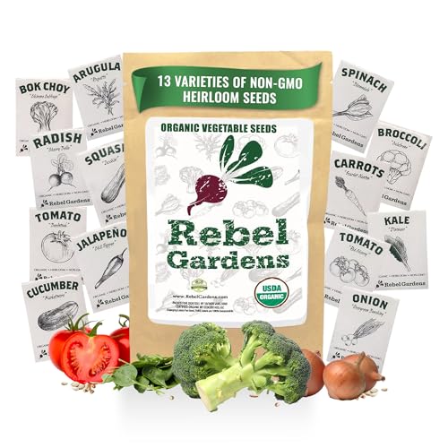 Organic Vegetable Seeds for Planting -...