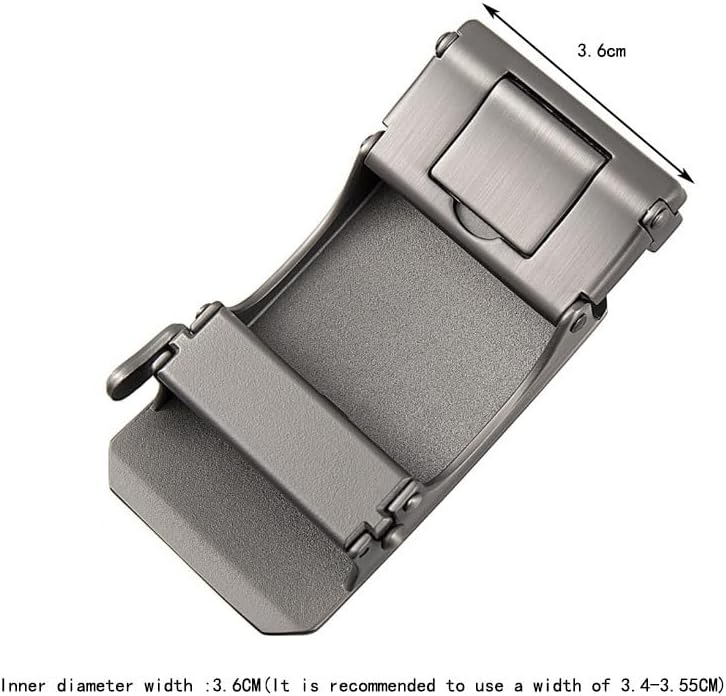 Casual Versatile Men's Automatic Belt Buckle Square Business Trouser Pocket Accessories