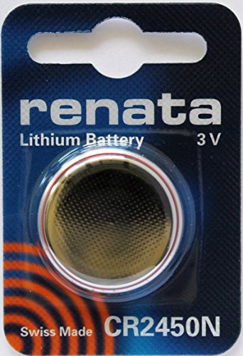 Renata IEC CR2450N Watch Coin Cell Battery from