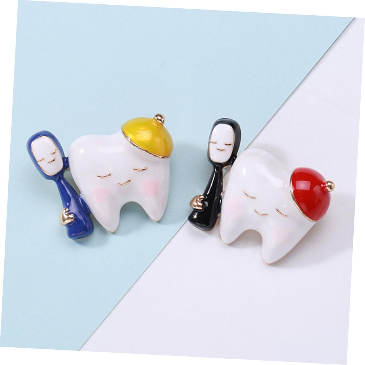 2 Piezas Broche De Ropa Solapa Pin Broches Y Alfileres Para Mujeres Dental Pin Doctores Enfermera Enfermera Para Insignia Mujer Mochila Traje Accesorios