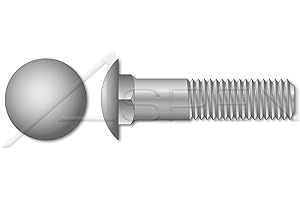 22 Inch Galvanized Carriage Bolts (25-Pack)
