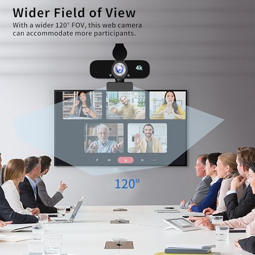 Image of 4K Webcam with Microphone /Tripod, USB Web Camera for PC /Computer /Laptop /mac /, Auto Focus /Light Correction /Beauty Filter,Best Webcam for Streaming /Broadcasting /Video /Conference /Gaming