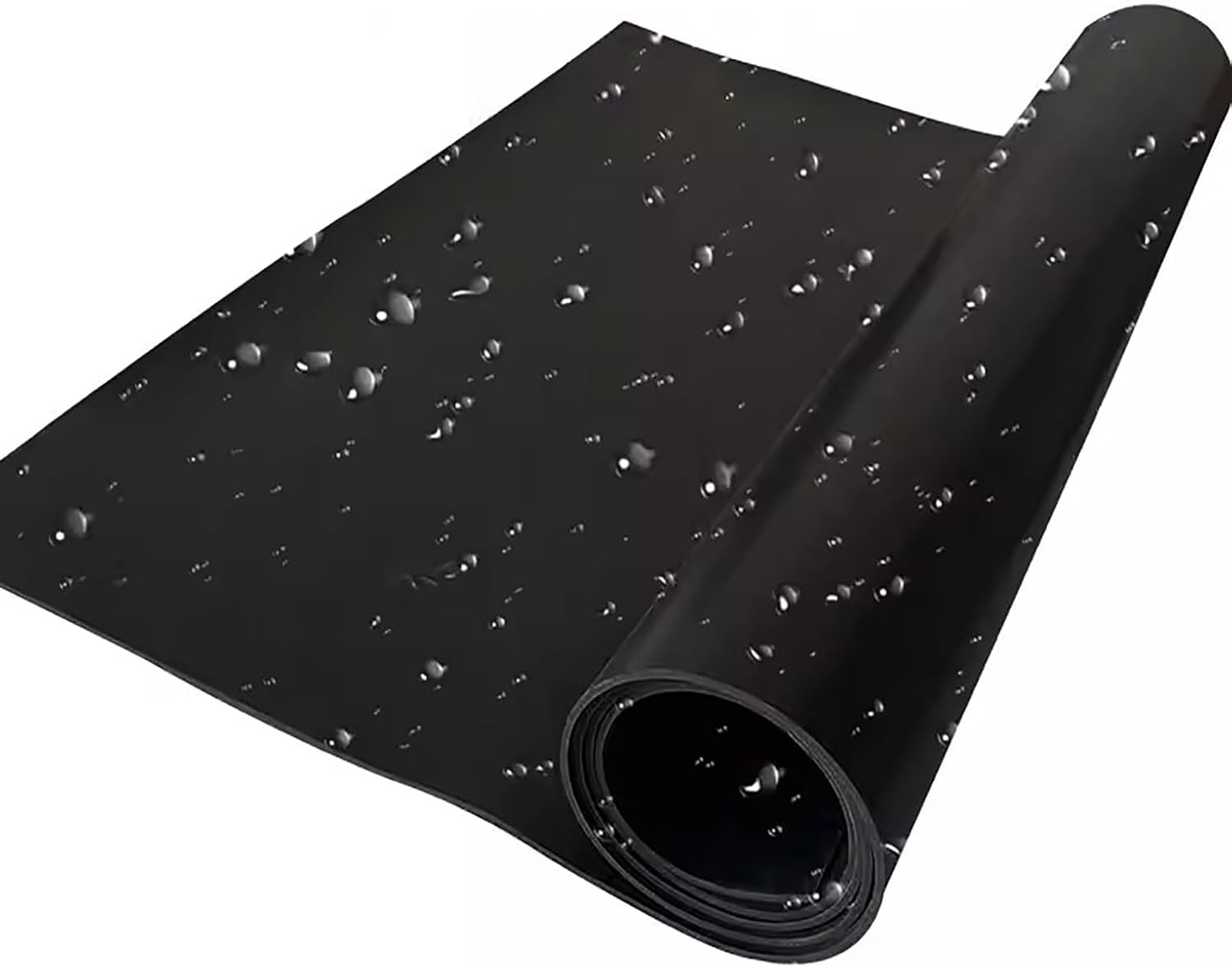 Heavy-Duty Insulated Rubber Mat - Durable Flooring Roll for Garage, Gym, Workshop, Non-Slip Versatile Surface, Ideal for High Traffic Areas, Easy to Clean,1 metersx5 metersx0.2 cm