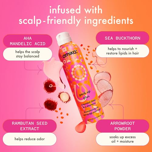 amika perk up plus extended clean dry shampoo - Thumbnail 4